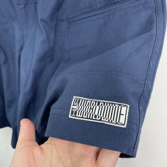 HUF Worldwide Men's Cotton Cargo Shorts‎ Size Small Blue Casual Streetwear - Picture 3 of 6